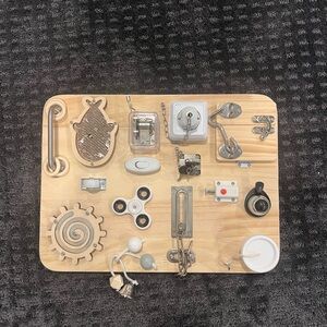Wooden Sensory Activity Board
